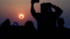 Eclipse solar anular ocorre nesta quinta, mas não será visível no Brasil