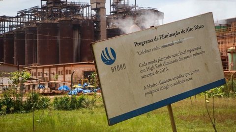 Hydro Alunorte anuncia suspensão de 100% das atividades em Barcarena e Paragominas