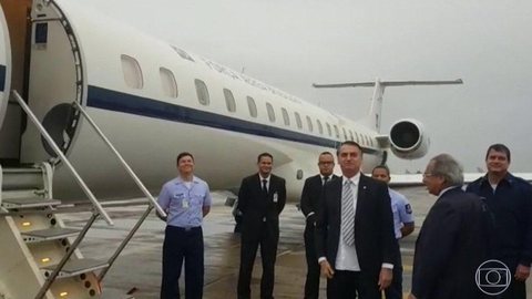 Bolsonaro chega a Brasília para semana de reuniões com equipe de transição e autoridades
