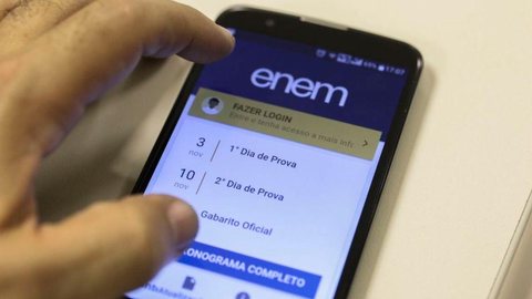 Portal único do governo passa a oferecer aplicativo do Enem