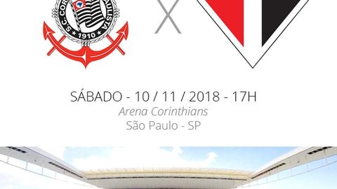Corinthians x São Paulo: tudo o que você precisa saber sobre o jogo da rodada #33