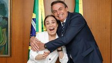 Bolsonaro dá “carta branca” para Regina Duarte na Secretaria de Cultura