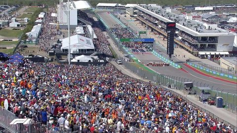 GP dos EUA de 2021 foi a corrida com maior público da história da F1
