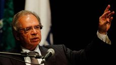 O ministro da Economia, Paulo Guedes, voltou a defender a proposta do pacto federativo - Tânia Rêgo/Agência Brasil