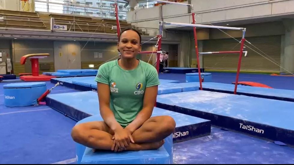 Rebeca Andrade não vai disputar o solo no Mundial de ginástica
