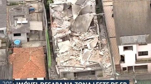 Desabamento de laje deixa feridos na Zona Leste de São Paulo