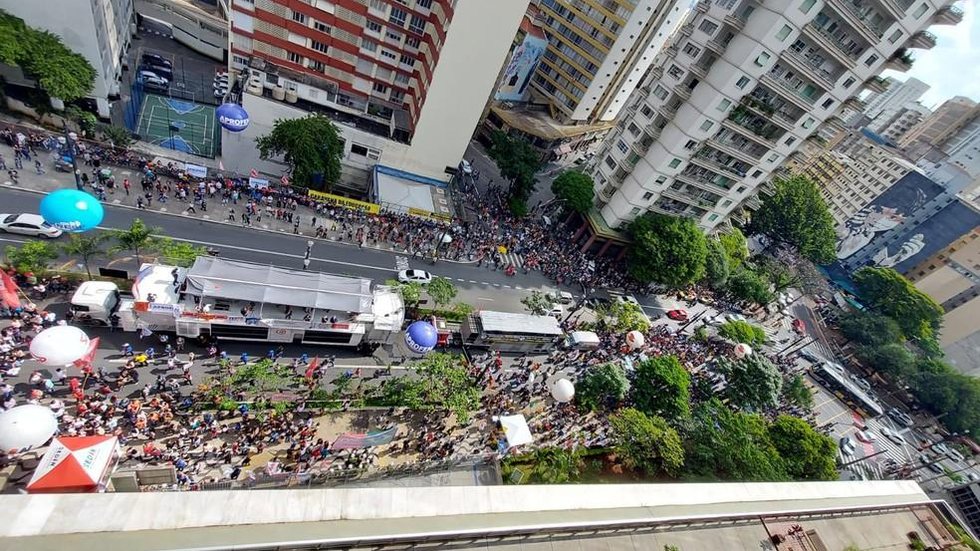 Funcionários públicos de SP protestam  contra projeto para Reforma da Previdência