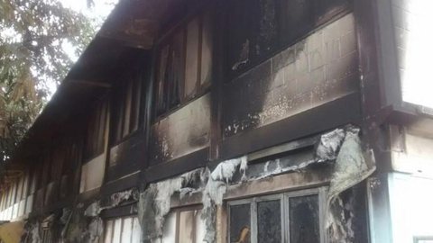 Incêndio atinge escola estadual após projeto de revitalização no prédio