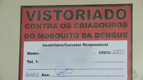 Entidades fazem vistoria em imóveis fechados para evitar focos do mosquito Aedes Aegypti