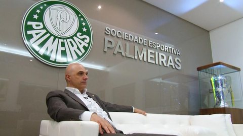 Galiotte vê Palmeiras equilibrado e resume papel da patrocinadora: “Não quero ficar entre 10º e 15º”
