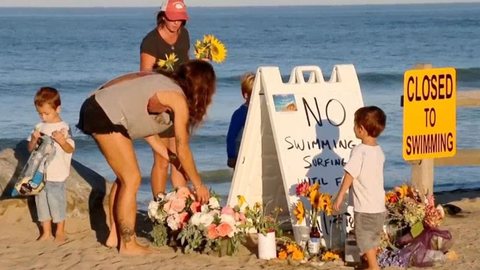 Brasileiro é homenageado na praia em que foi vítima de ataque de tubarão nos EUA