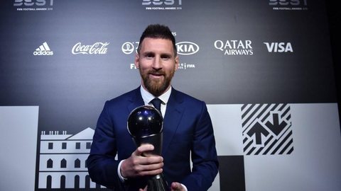 Messi é eleito melhor jogador do mundo pela sexta vez