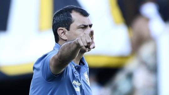 Carille diz que Santos errou leitura de jogo contra Palmeiras e faz projeções contra rebaixamento