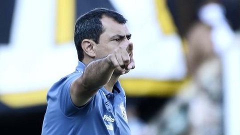 Carille diz que Santos errou leitura de jogo contra Palmeiras e faz projeções contra rebaixamento