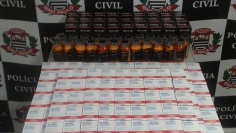 Polícia Civil apreende medicamentos de venda proibida no país