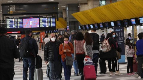 Circulação de passageiros no aeroporto de Congonhas aumenta 8 vezes em junho deste ano, aponta Infraero