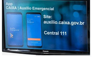 Caixa paga 1ª parcela do auxílio emergencial a mais de 405 mil pessoas
