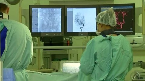 Hospital de Rio Preto testa nova técnica para tratamento de AVC