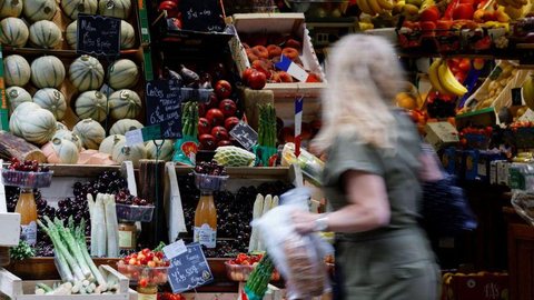 Imagem Preliminar da inflação na França bate recorde de 6,5% em junho