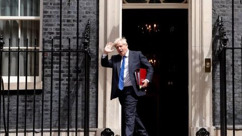 Imagem Após escândalos, imprensa britânica dá como certa a renúncia de Boris Johnson