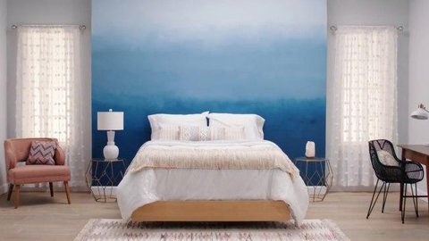 Para inovar na pintura da casa: como fazer paredes “ombré” ou “degradé”?
