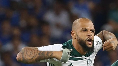 Com moral, Felipe Melo se vê “mais tranquilo” e elogia convivência com Felipão no Palmeiras