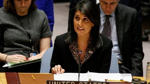 Embaixadora dos EUA na ONU pede demissão, diz TV