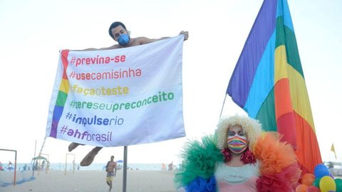 Ato no Rio chama atenção para proteção de pessoas LGBTQIA+ na pandemia