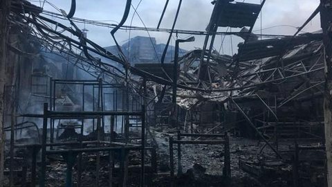 Fábrica destruída por incêndio em Itu está há dois anos sem Auto de Vistoria, diz Bombeiros