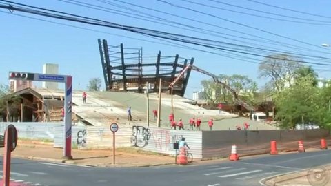 Obra do novo terminal rodoviário de Rio Preto apresenta problemas