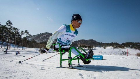 Cristian Ribeira é vice-campeão mundial paralímpico na Noruega