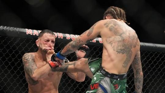 UFC 268: Amarradão tem atleta desfigurado, gordinho voador e marra monstra de Ngannou
