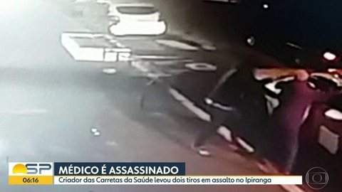 Médico morto em SP foi confundido com policial por criminosos, diz testemunha