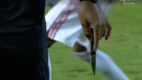 Polícia solicita mais imagens em investigação sobre faca em jogo da Copinha; TJD analisa incidente