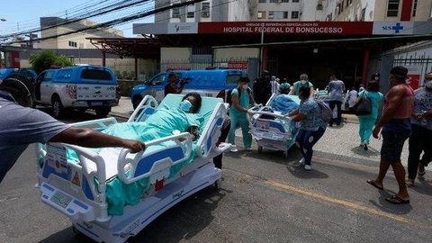 PF analisa câmeras do Hospital de Bonsucesso em perícia sobre incêndio