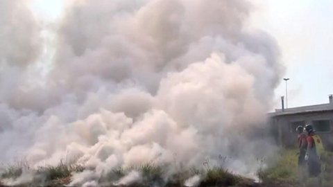 Rio Preto tem mais de 600 queimadas neste ano, diz bombeiros
