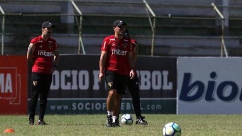 São Paulo treina nas Laranjeiras e inicia preparação para encarar o Sport