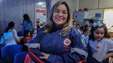 Samuzinho de Belém treina crianças para primeiros-socorros e ações de conscientização contra o trote