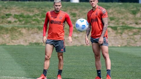 Com preço e parcelas definidas em contrato, Flamengo tem Pedro e Gabigol como “cases” para baratear Andreas