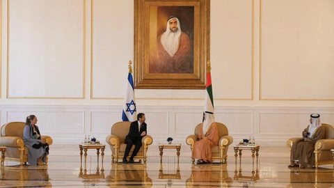 Pela 1ª vez na história, presidente de Israel visita Emirados Árabes Unidos