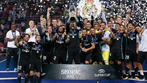 Real Madrid é campeão da Supercopa
