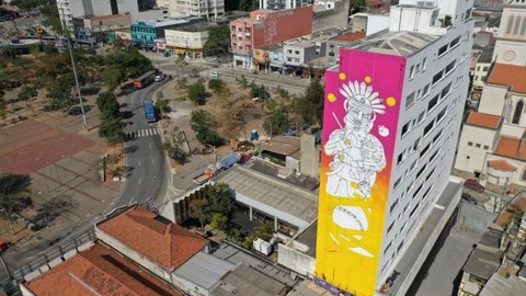 São Paulo pretende criar maior museu brasileiro de grafite a céu aberto no Largo da Batata