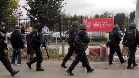 Rússia: tiroteio em universidade deixa pelo menos seis mortos
