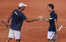 Bruno Soares e Felipe Meligeni perdem, e Alemanha abre vantagem na Copa Davis