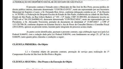 Prefeitura de Rio Preto não explica onde foi parar os R$ 600 mil do esporte