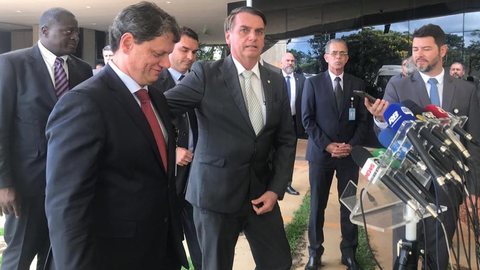 Bolsonaro anuncia ex-diretor do Dnit Tarcísio Gomes de Freitas para ministro da Infraestrutura