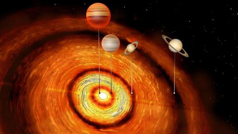 Pesquisadores identificam quatro planetas do tamanho de Júpiter e Saturno em órbita de jovem estrela
