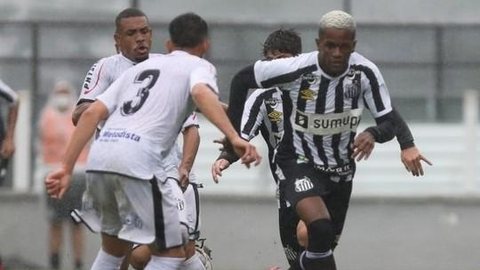 Time B do Santos perde para o São Bernardo e é eliminado da Copa Paulista