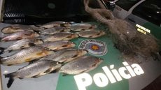 Trio é multado por pesca ilegal em Sebastianópolis do Sul