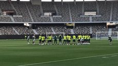Palmeiras faz primeiro treino com bola em Abu Dhabi; Vinicius Silvestre é ausência